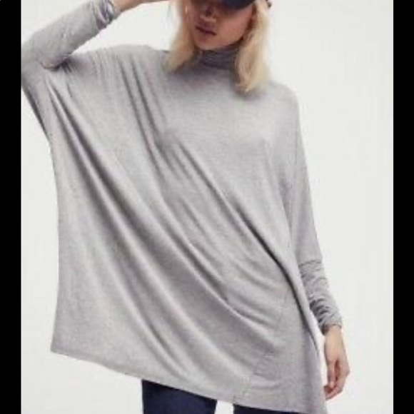 Free People Tops - Free People turtleneck poncho top
